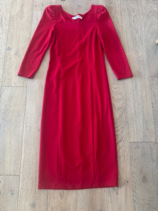 Sonnet James Dresses & Skirts - Sonnet James A Play Dress Long Sleeve Red Small